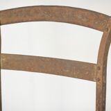 Paire de chaises pliantes français antiques