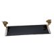 Vintage French Glass Bathroom Shelf, 1960s
