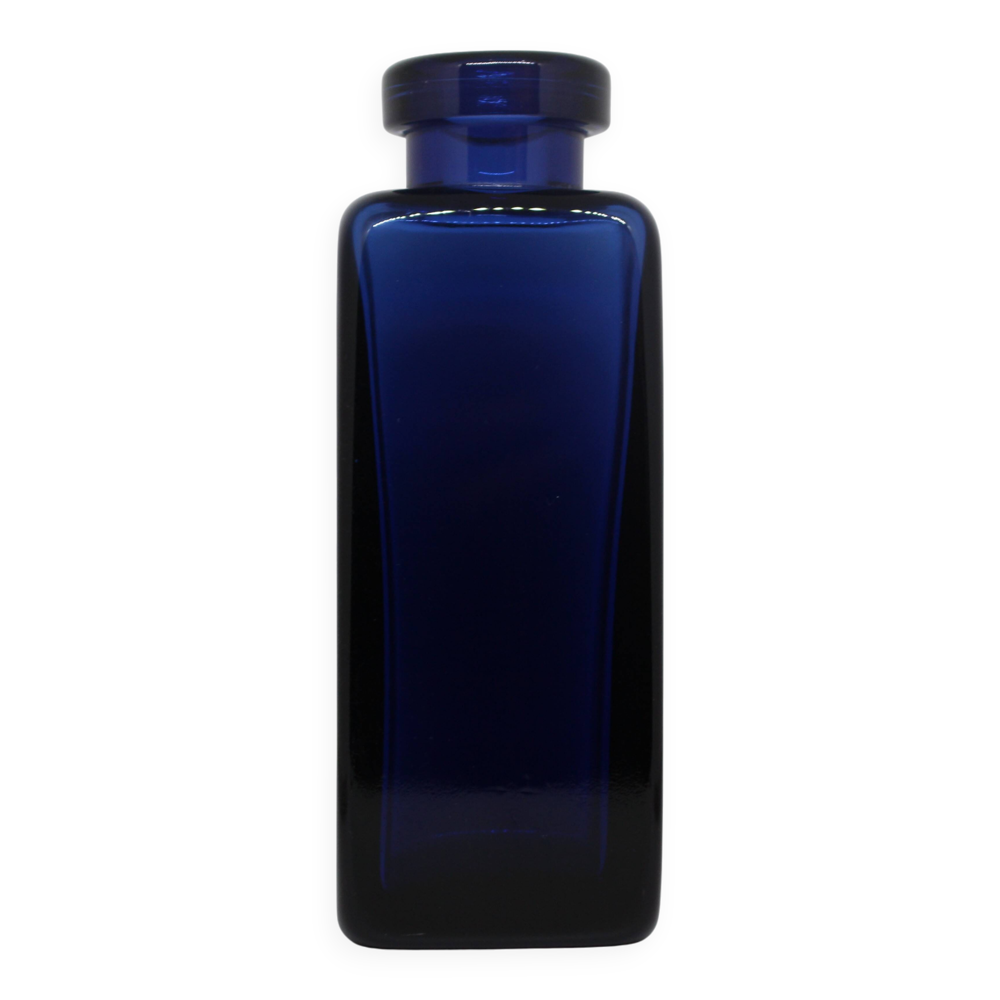 Solid cobalt blue vase