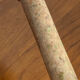 Pair of brass and stone candlesticks