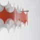 Vintage pendant lamp by Doria Leuchten, 1960s
