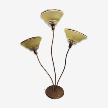 Lampe années 1950-1960 à 3 feux