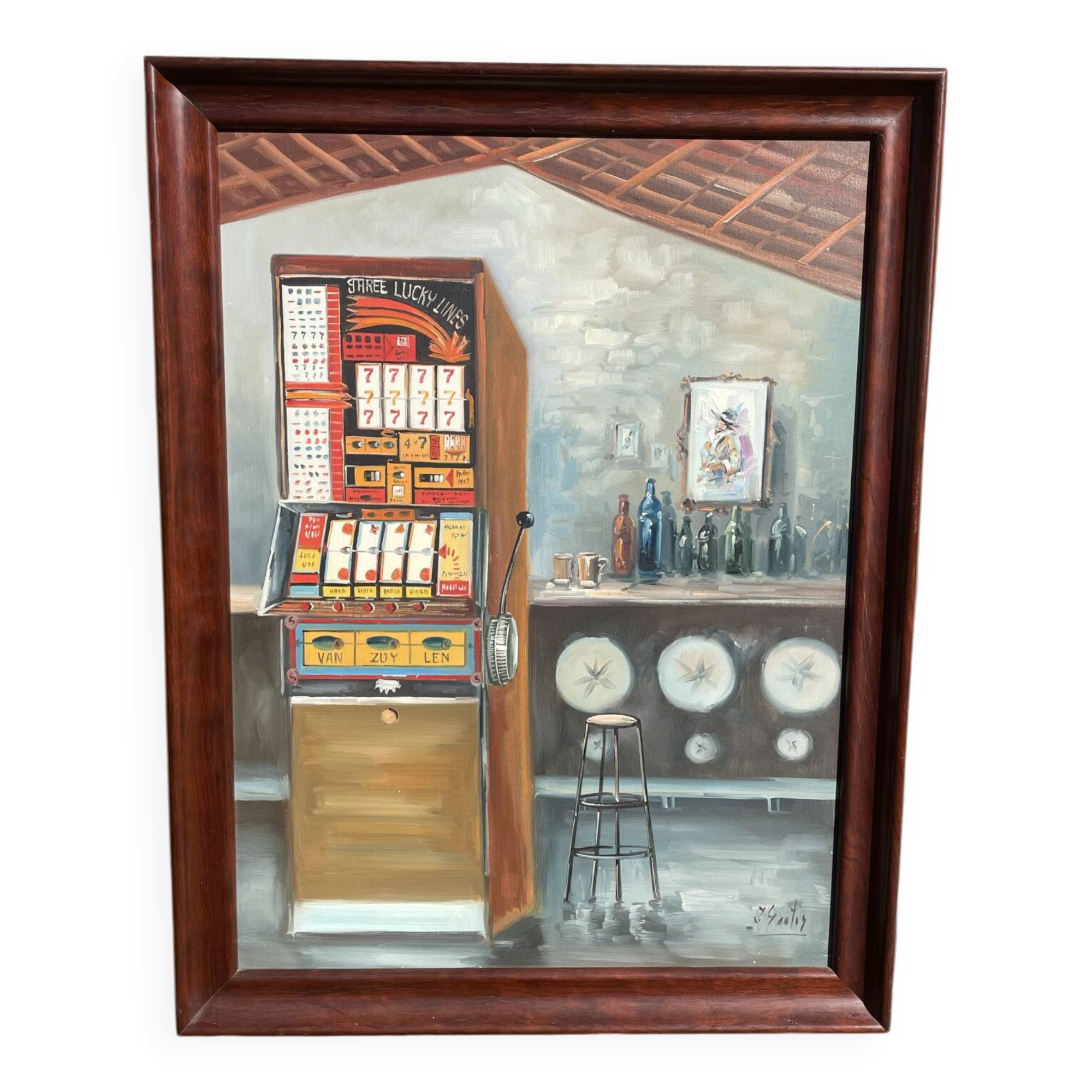 bar chart/slot machine