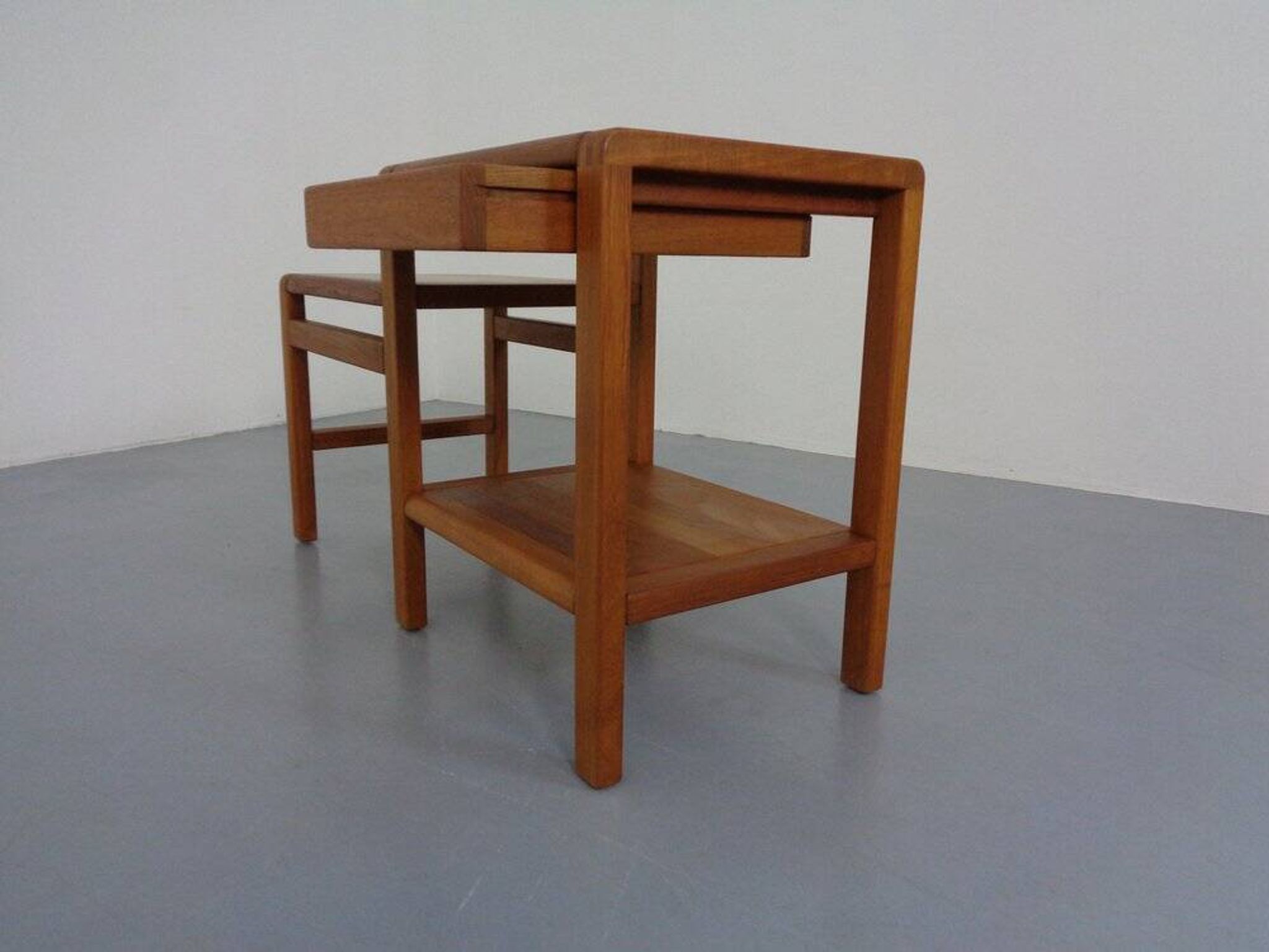 Teak Side Table with Drawer from Salling Stolefabrik Durup, 1970s