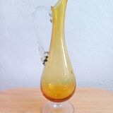 Carafe en verre vénézuélien italien fabriqué à la main