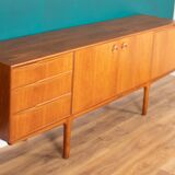 Retro Teak 1960s Long A H Macintosh Torpedo Mid Century Sideboard