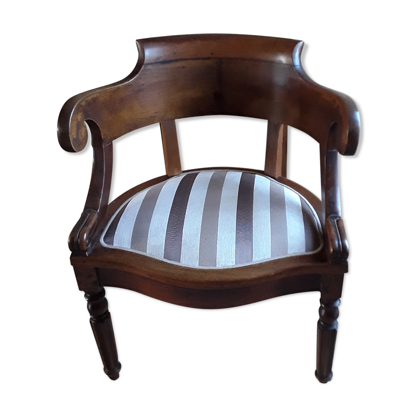 Fauteuil de bureau Louis Philippe