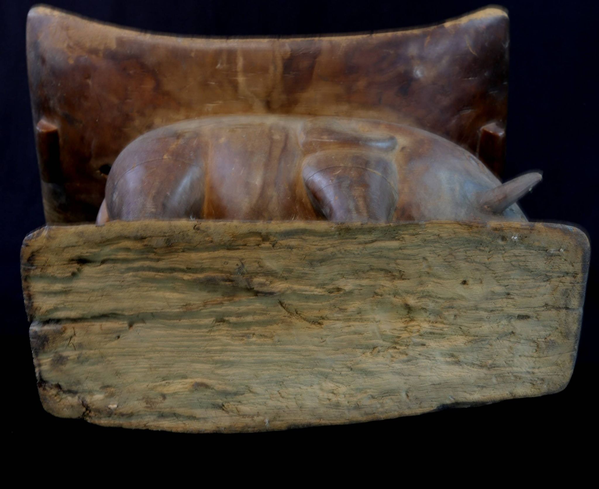 Art Africain - Ancien Tabouret Akan - Côte d'Ivoire