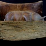 Art Africain - Ancien Tabouret Akan - Côte d'Ivoire