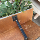 Wood and iron shelf