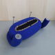 Rare Postmodern Sofa “Tube” by Carlo Bartoli for Rossi di Albizzate, 1990s