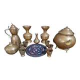 Lot of various objects (copper & tin)