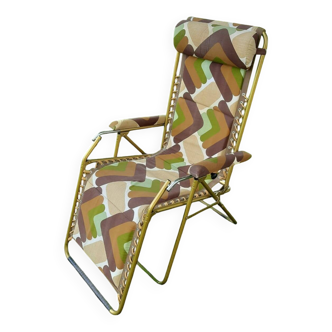 Chaise longue Lafuma vintage