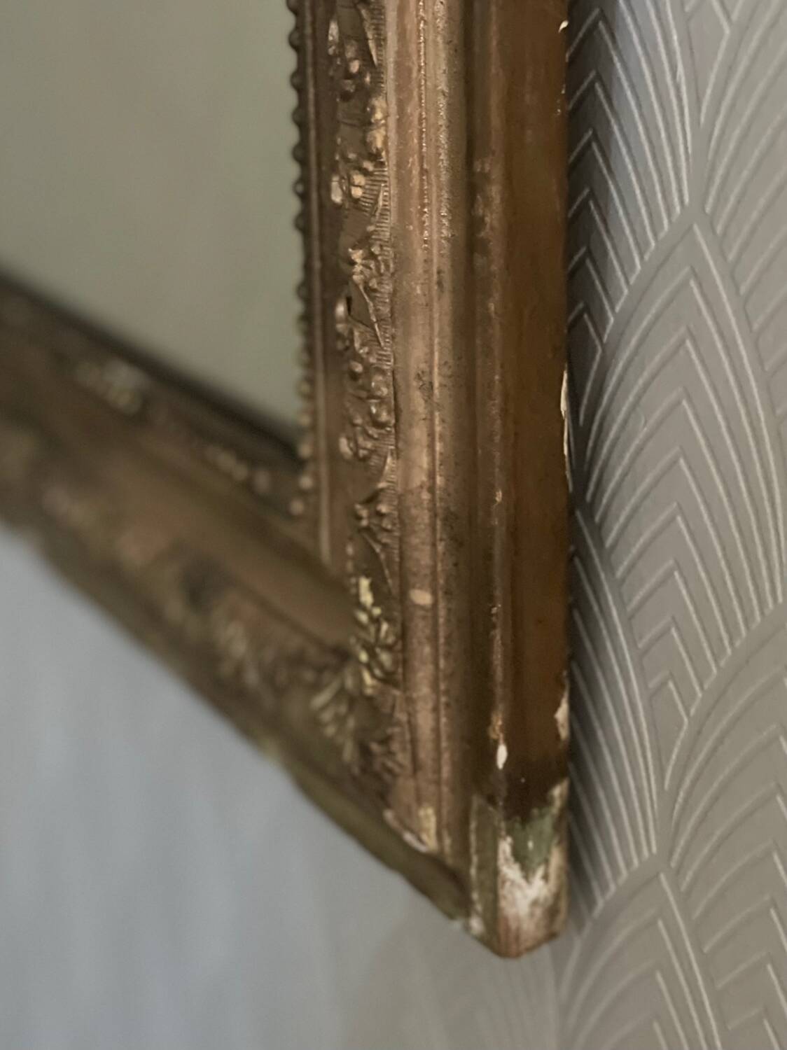 Louis Philippe mirror 75cm.