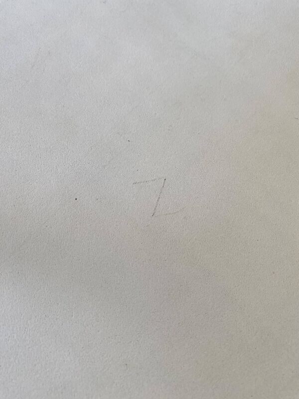 Fauteuil de bureau en simili cuir blanc et métal chromé style Matteo Grassi, Italie