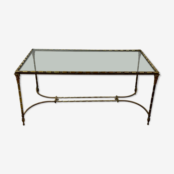 Gilded bronze coffee table 1960