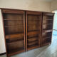 Bibliothèque ouverte en 3 pans style directoire