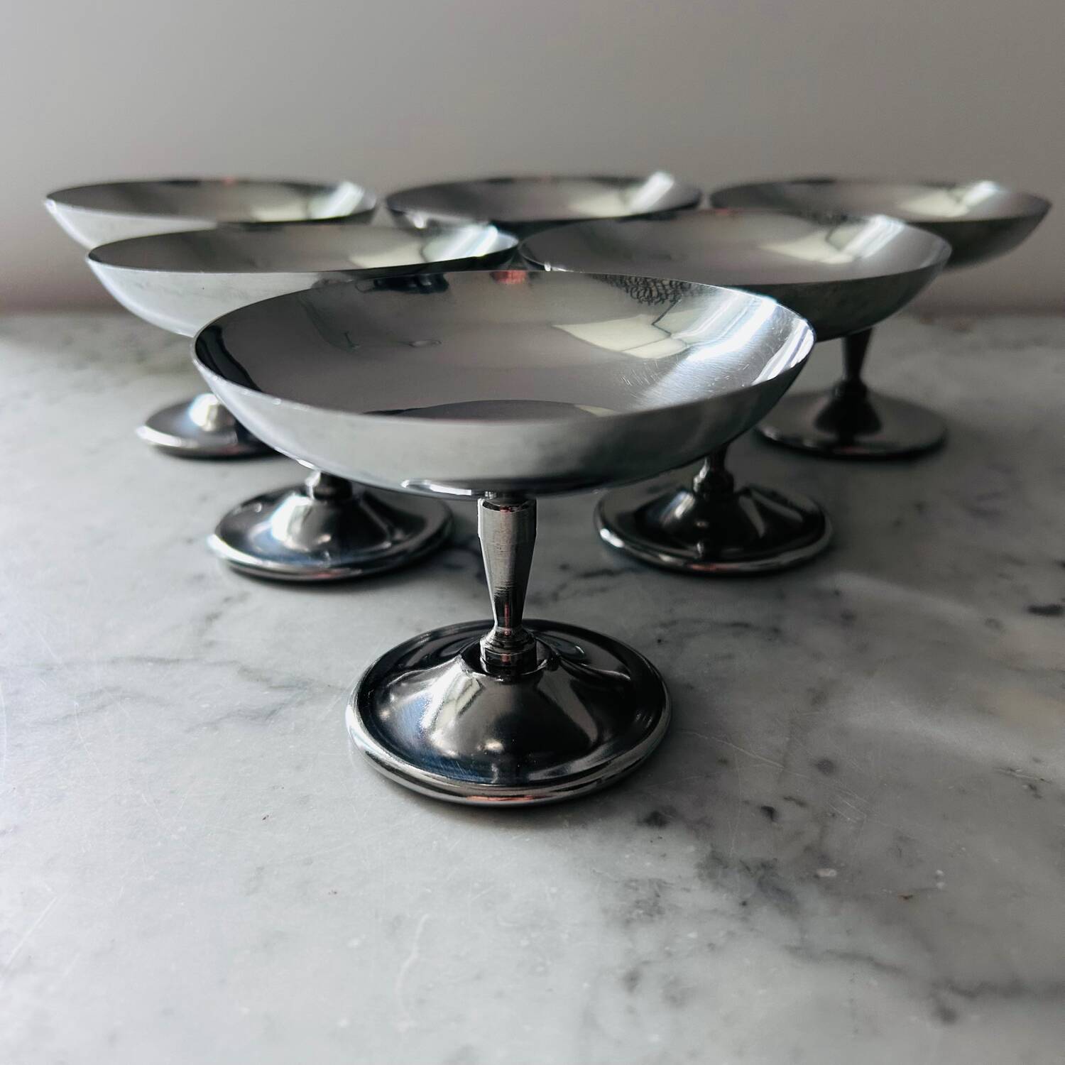 Ice cream service for 6 bowls