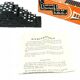 Postmodern domino game, Germany, 1970s, set of 28