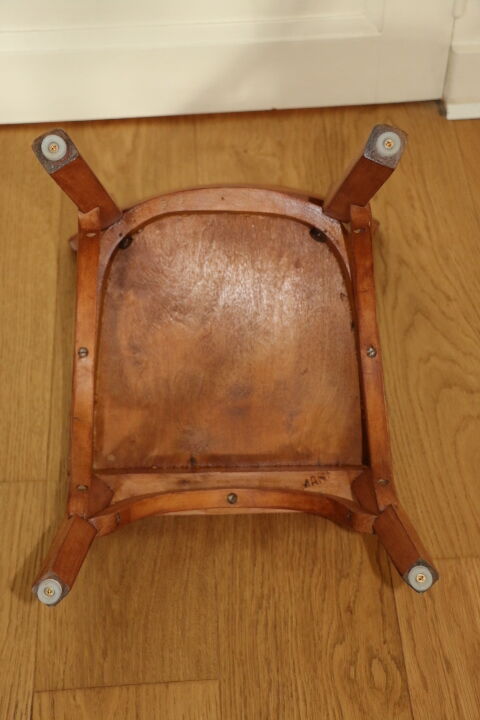 Baumann desk and dark beech child chair