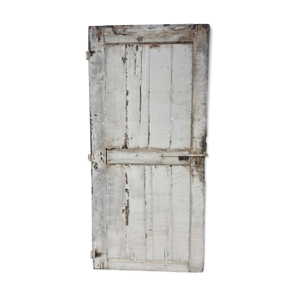 Porte en chêne peint époque 18 e