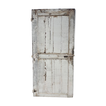 Porte en chêne peint époque 18 e