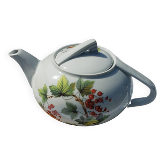 Retro style French porcelain teapot