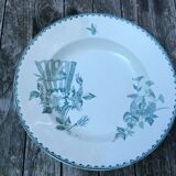 Series 6 tablespoons Plate Iron Earth