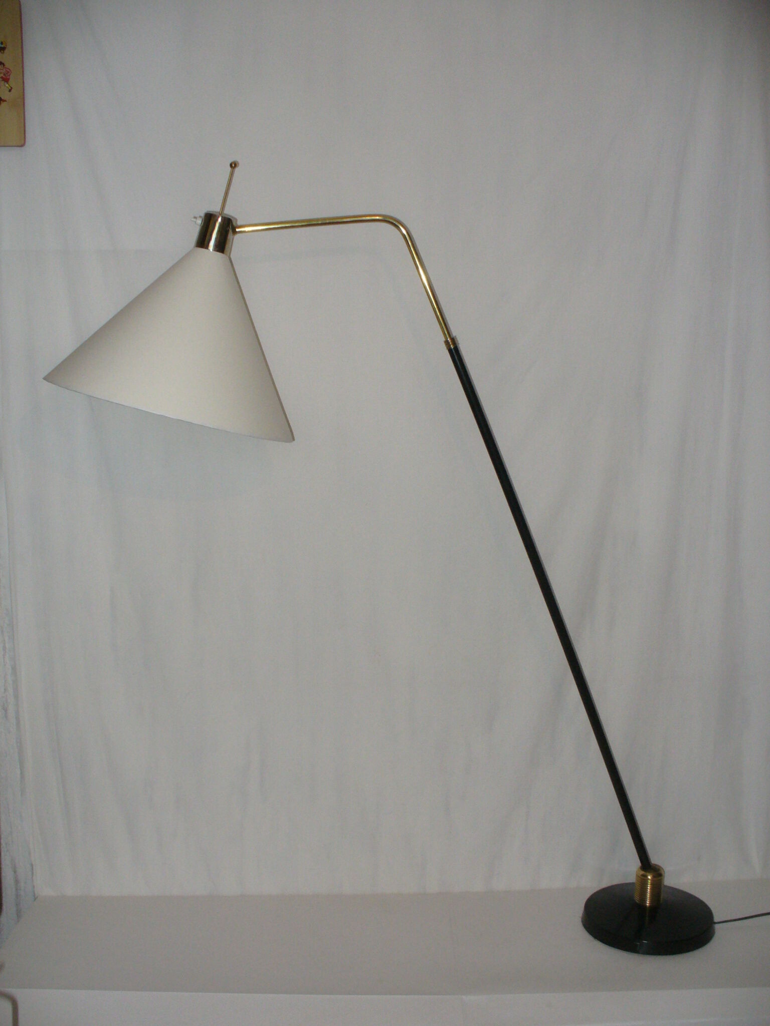 Lampadaire à rotule Monix - Lokiec des années 50