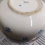 Antique Gien earthenware salad bowl