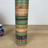 Trio vases Louis Bacculini and Michel Gorgeon, ceramics Vallauris 60s