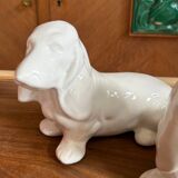 Pair of ceramic dogs