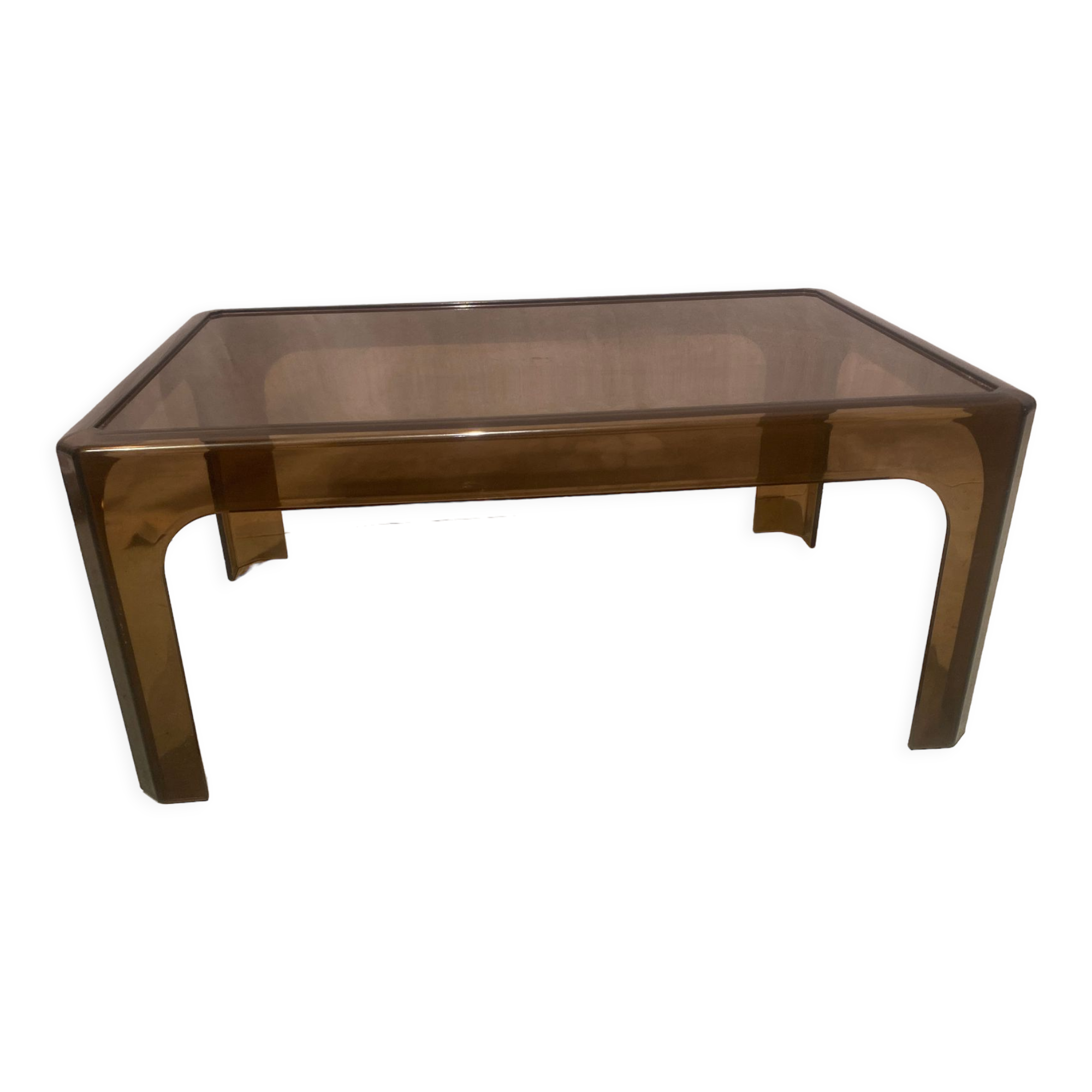 Plexiglas coffee table