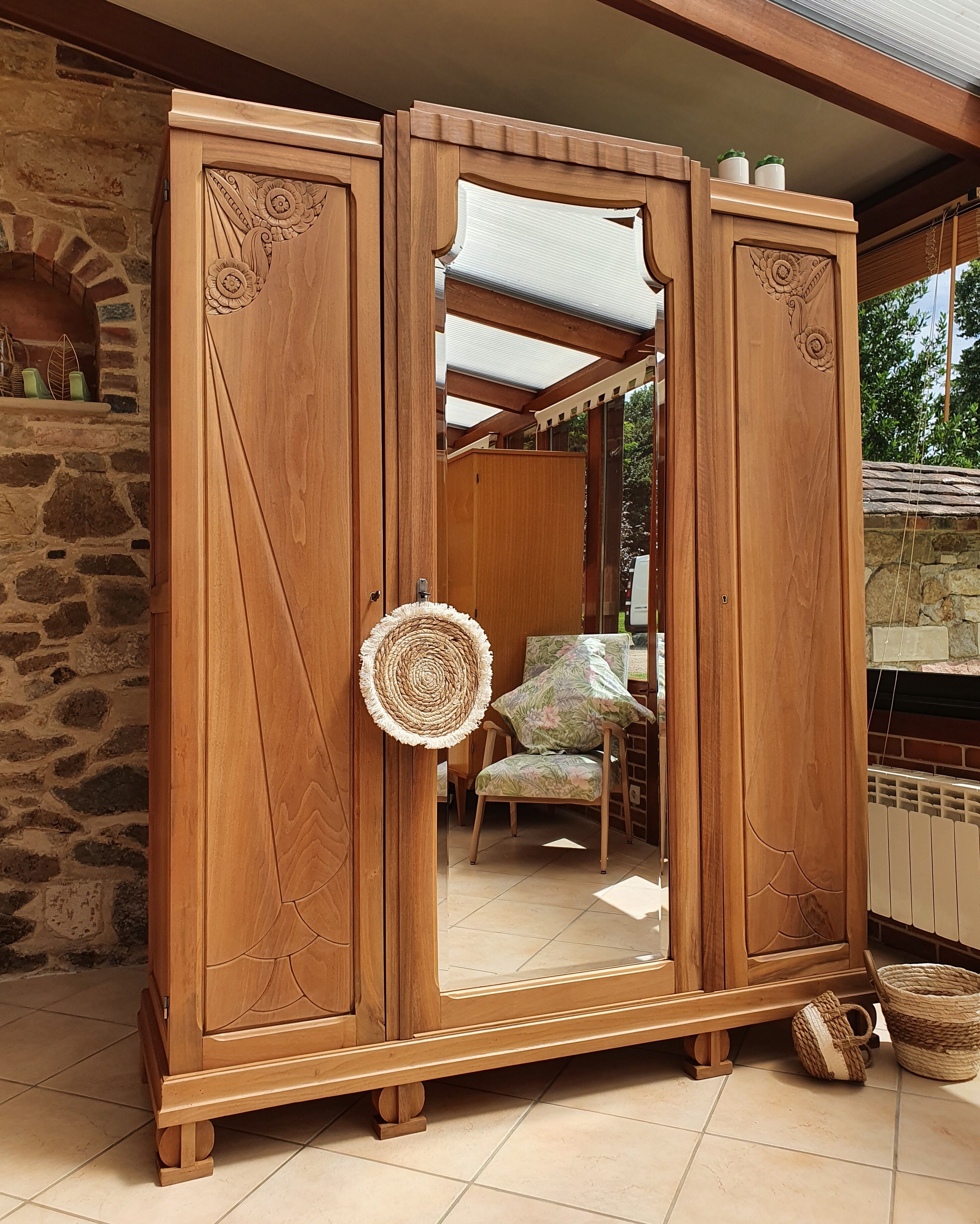 Parisian art deco wardrobe