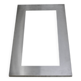Large steel mirror from the 70s