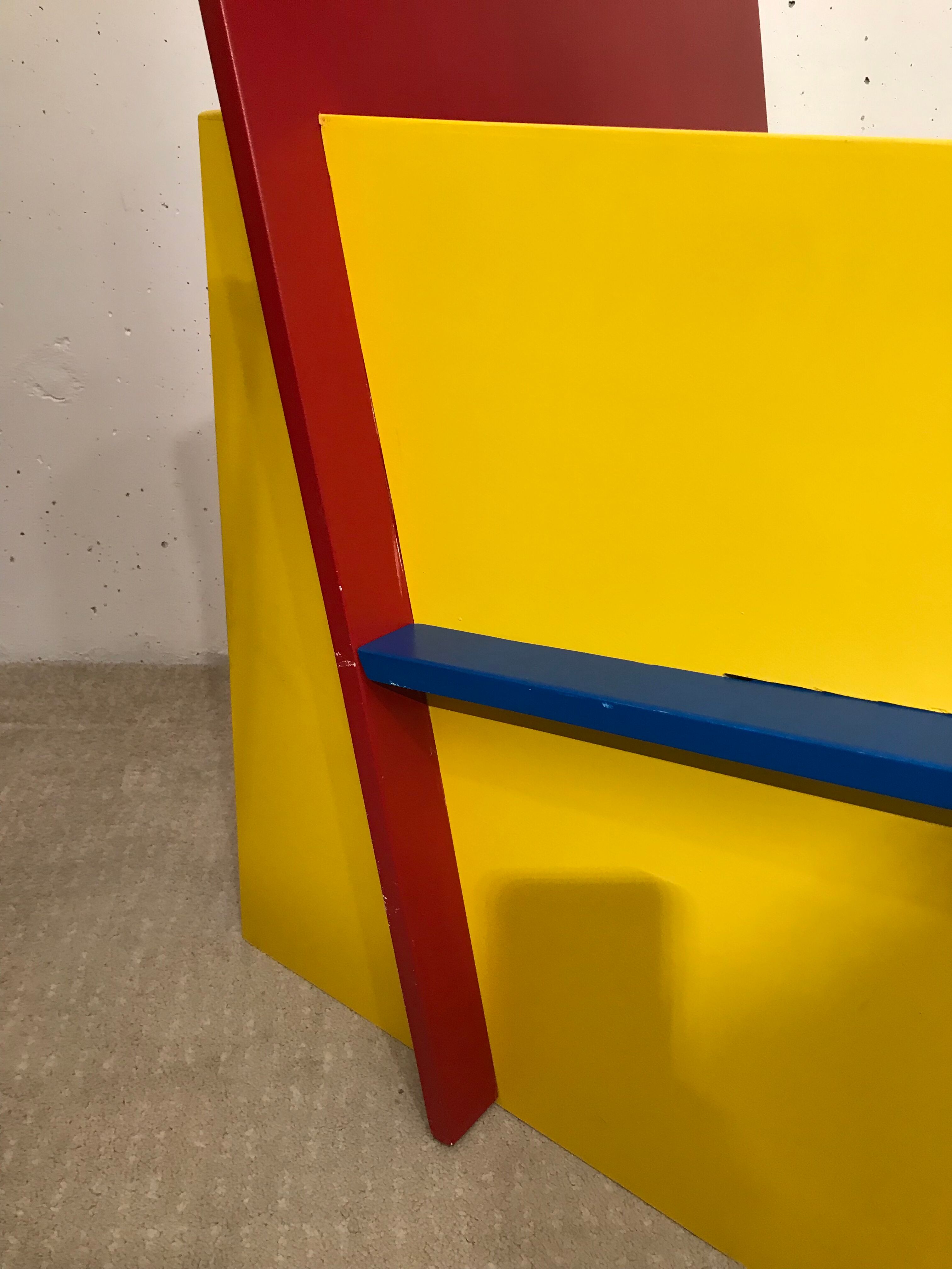 Pair of postmodernist armchairs