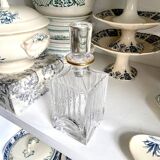 Chiseled crystal whiskey decanter