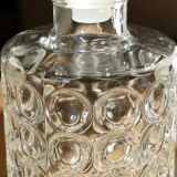 1970s whisky carafe made of solid glass