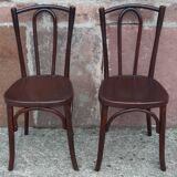 "Fischel" bistro chairs (pair)