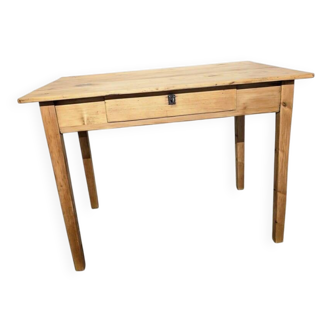 Table de ferme bois clair