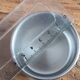 Set of 6 Casalinghi stainless steel cups and saucers, vintage Italian design