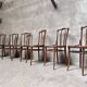 Série de 6 chaises bistrot vintage
