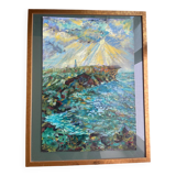 Paintings from 1950-60 oil on canvas