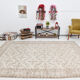 Bordered vintage rug, 218x326cm