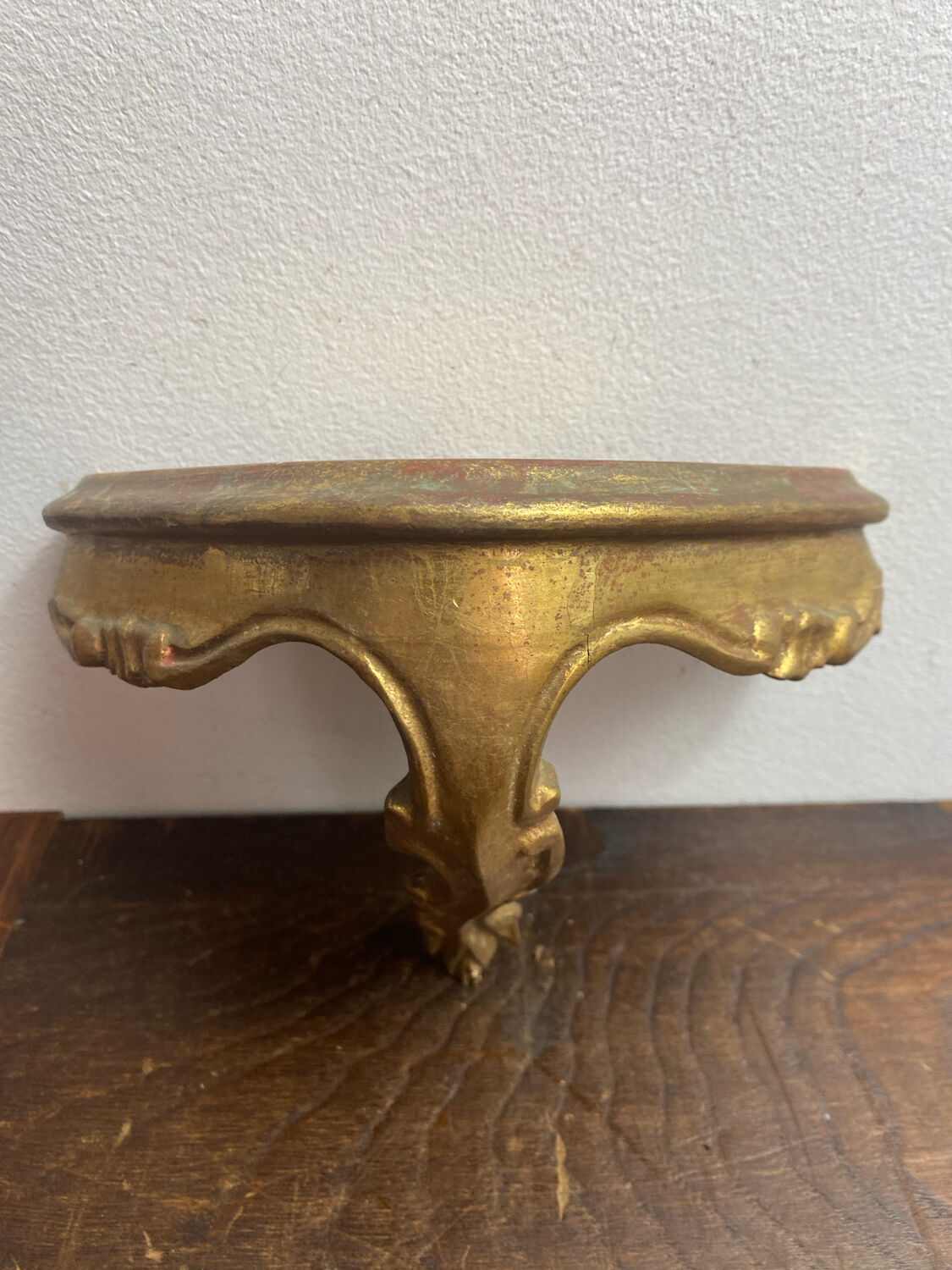 Pair of wall consoles