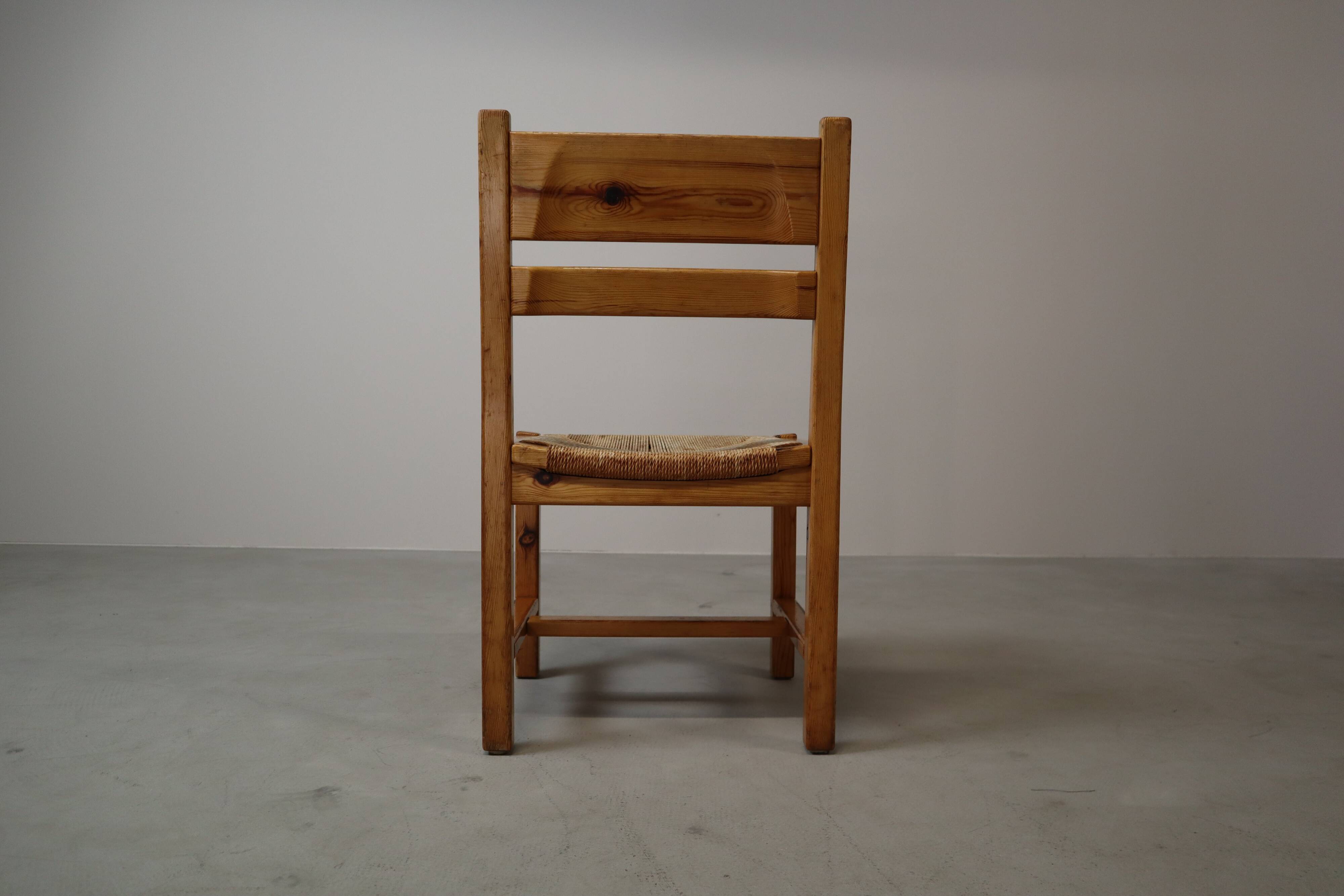 Set of 5 vintage chairs by Tage Poulsen for Gramrode Møbelfabrik, 1970's