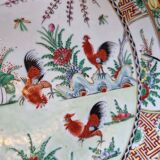 Large semi-deep Macau porcelain platter (1971) - Authentic piece