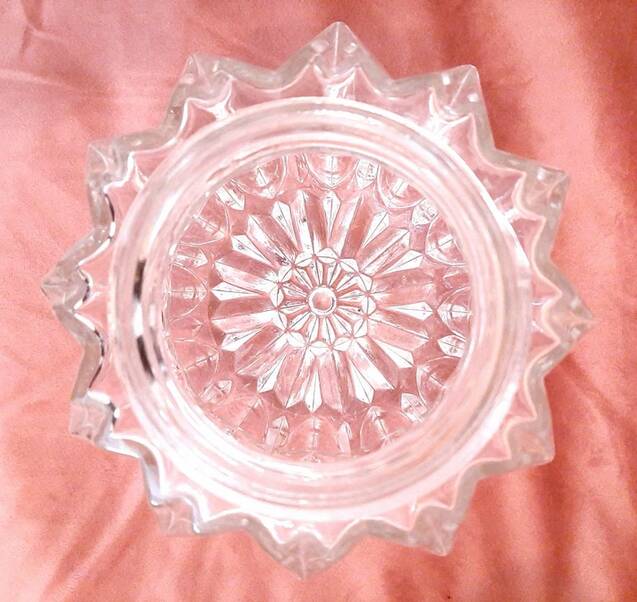 1 vintage lampshade from the 60s-70s, Diamant model in brutalist space age style.