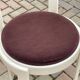 Lacquered wooden chairs with fabric, 1970s, set of 4