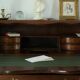 Louis XV style sloped secretary, 18th century.